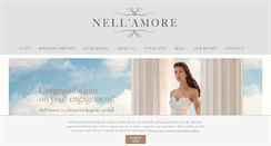 Desktop Screenshot of nellamore-bridalwear.co.uk